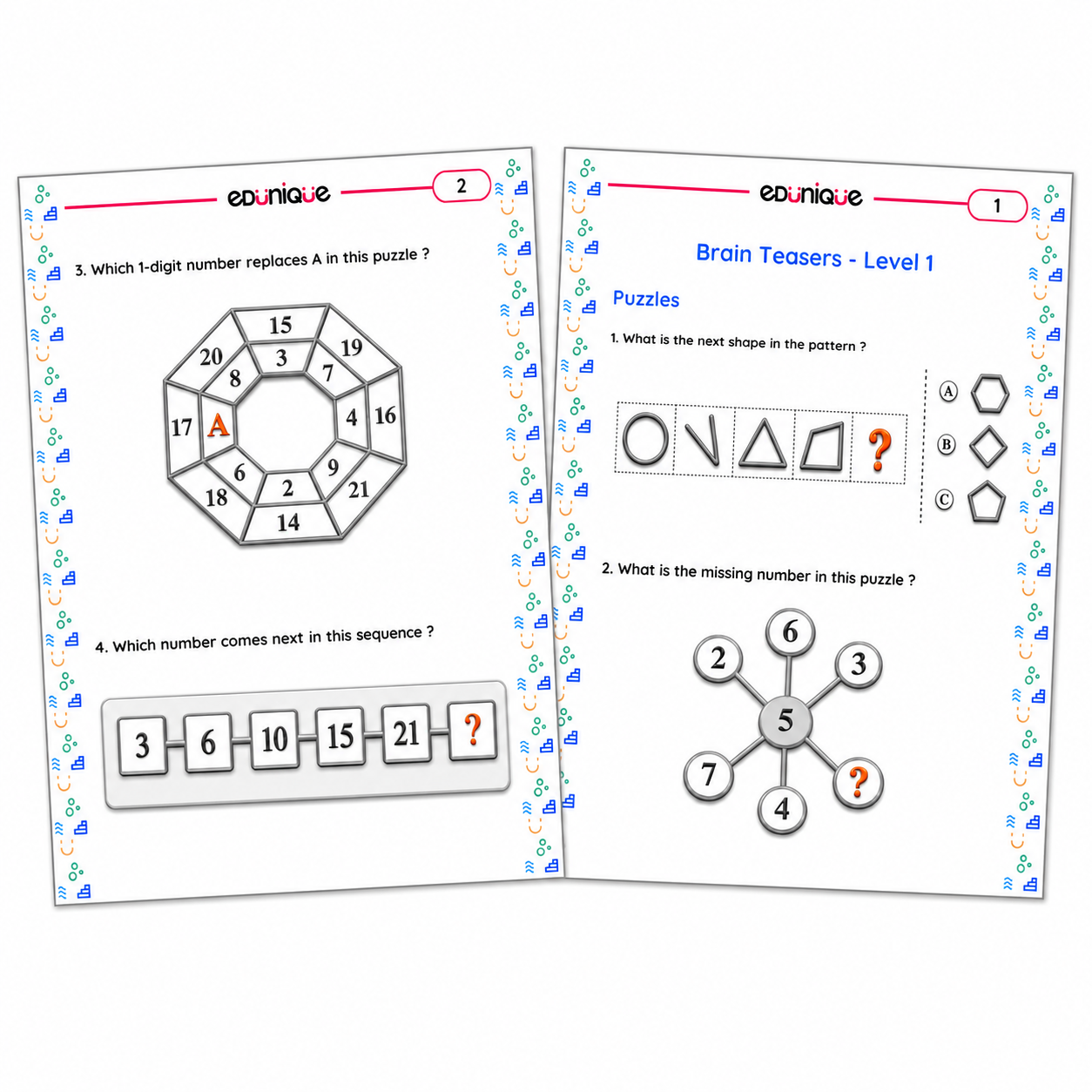 6 Critical thinking Mathematics 3 in 1 book - Image 6