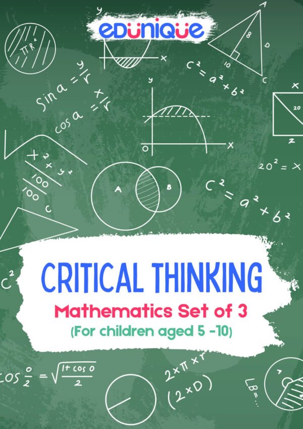 Critical thinking Mathematics set of 3