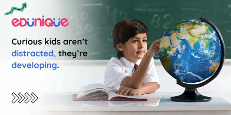 Curious kids aren’t distracted, they’re developing